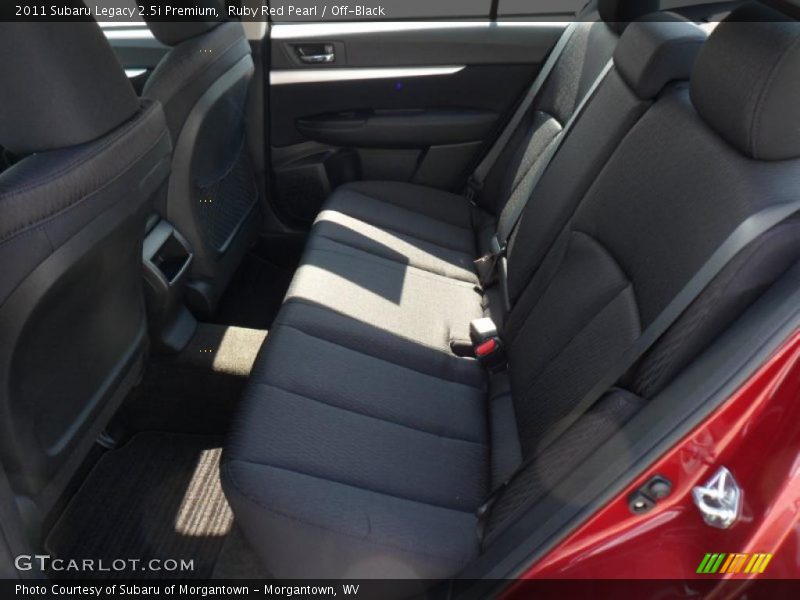 Ruby Red Pearl / Off-Black 2011 Subaru Legacy 2.5i Premium