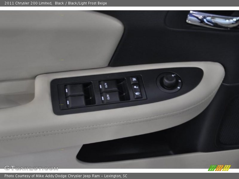 Black / Black/Light Frost Beige 2011 Chrysler 200 Limited