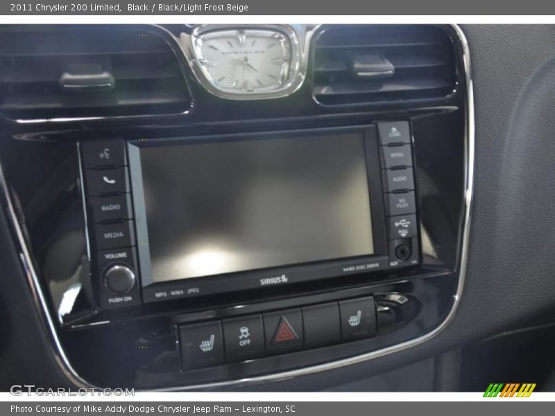 Black / Black/Light Frost Beige 2011 Chrysler 200 Limited