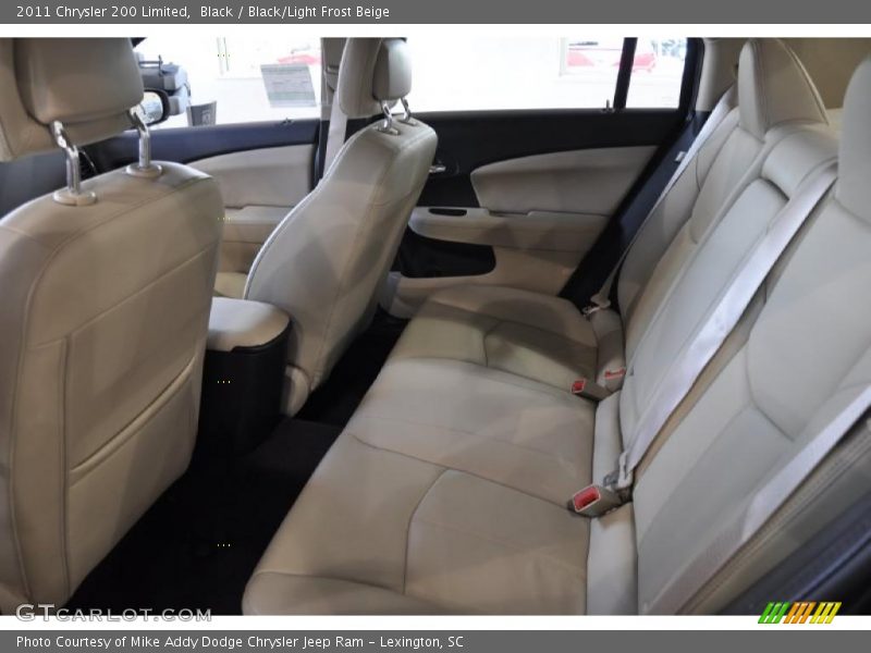Black / Black/Light Frost Beige 2011 Chrysler 200 Limited