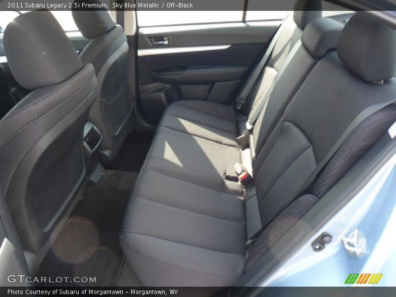 Sky Blue Metallic / Off-Black 2011 Subaru Legacy 2.5i Premium