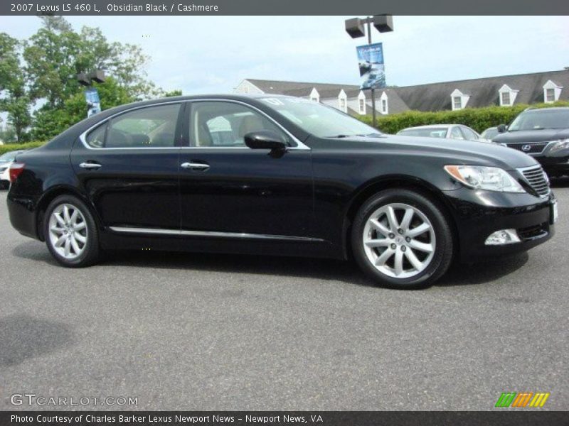 Obsidian Black / Cashmere 2007 Lexus LS 460 L
