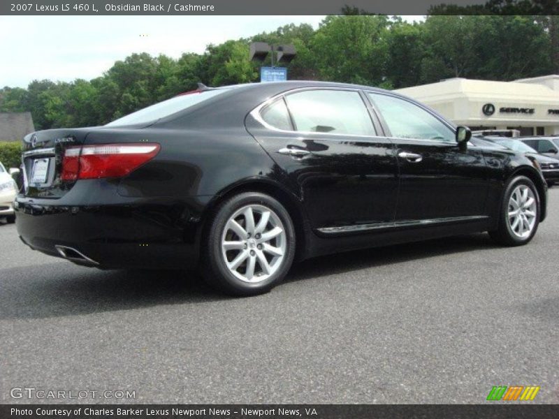 Obsidian Black / Cashmere 2007 Lexus LS 460 L