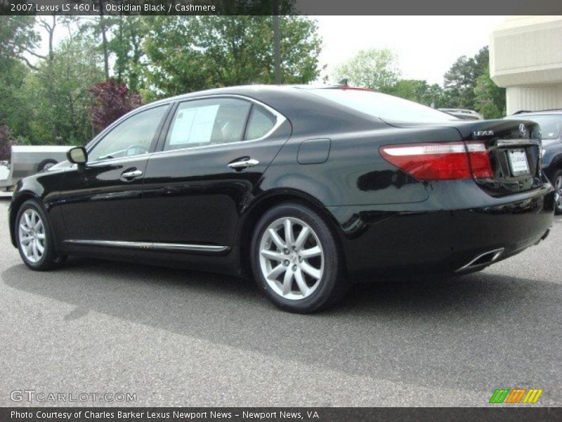 Obsidian Black / Cashmere 2007 Lexus LS 460 L