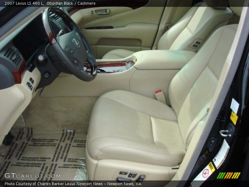 Obsidian Black / Cashmere 2007 Lexus LS 460 L