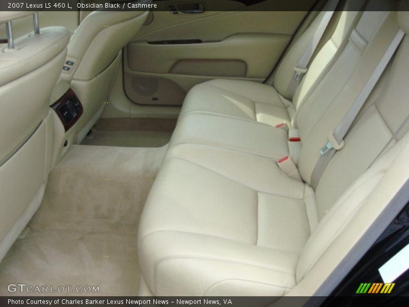 Obsidian Black / Cashmere 2007 Lexus LS 460 L