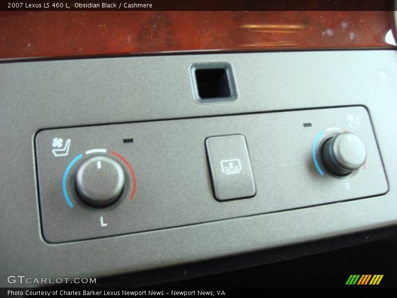 Obsidian Black / Cashmere 2007 Lexus LS 460 L