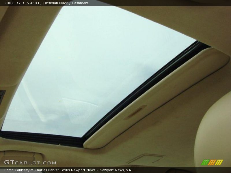 Obsidian Black / Cashmere 2007 Lexus LS 460 L