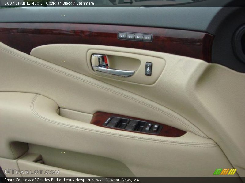 Obsidian Black / Cashmere 2007 Lexus LS 460 L