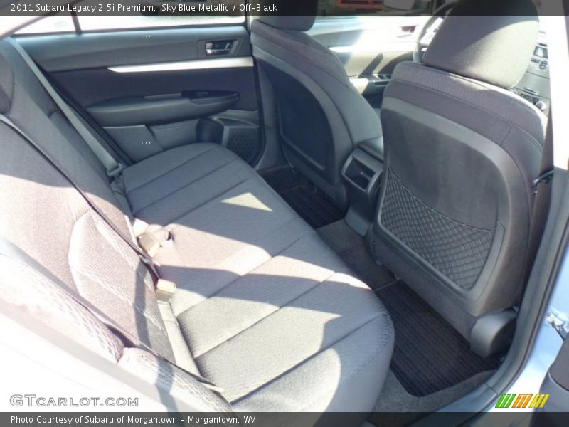 Sky Blue Metallic / Off-Black 2011 Subaru Legacy 2.5i Premium