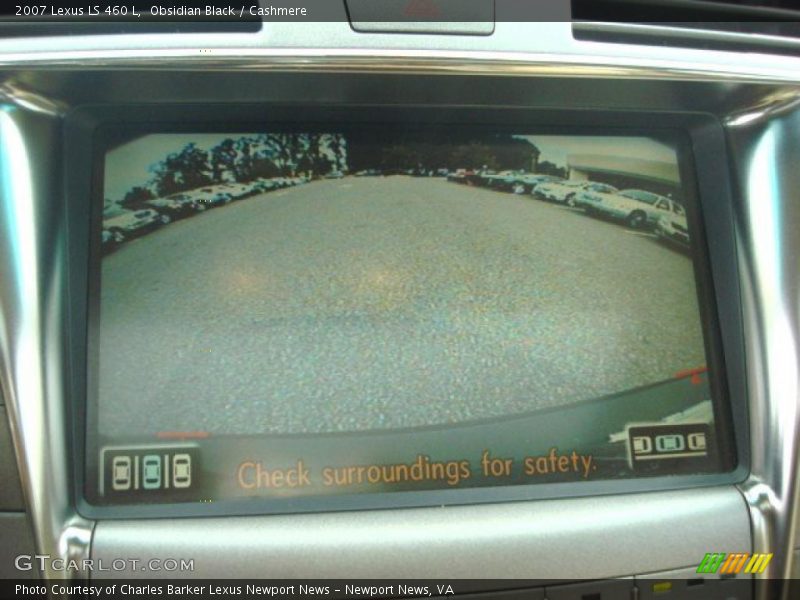 Obsidian Black / Cashmere 2007 Lexus LS 460 L
