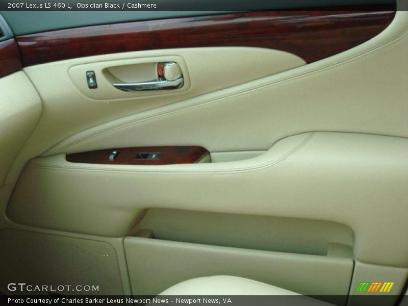 Obsidian Black / Cashmere 2007 Lexus LS 460 L
