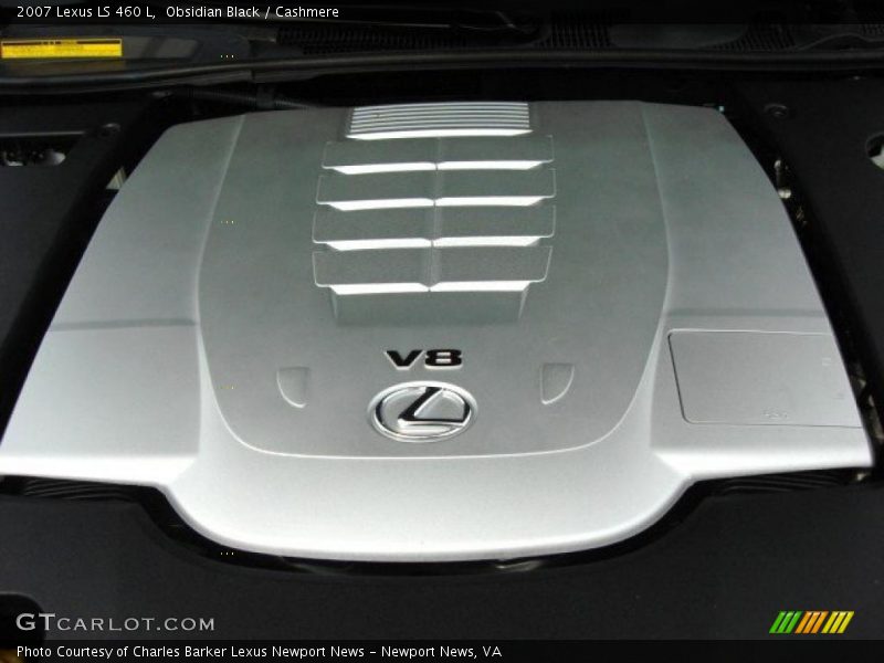 Obsidian Black / Cashmere 2007 Lexus LS 460 L