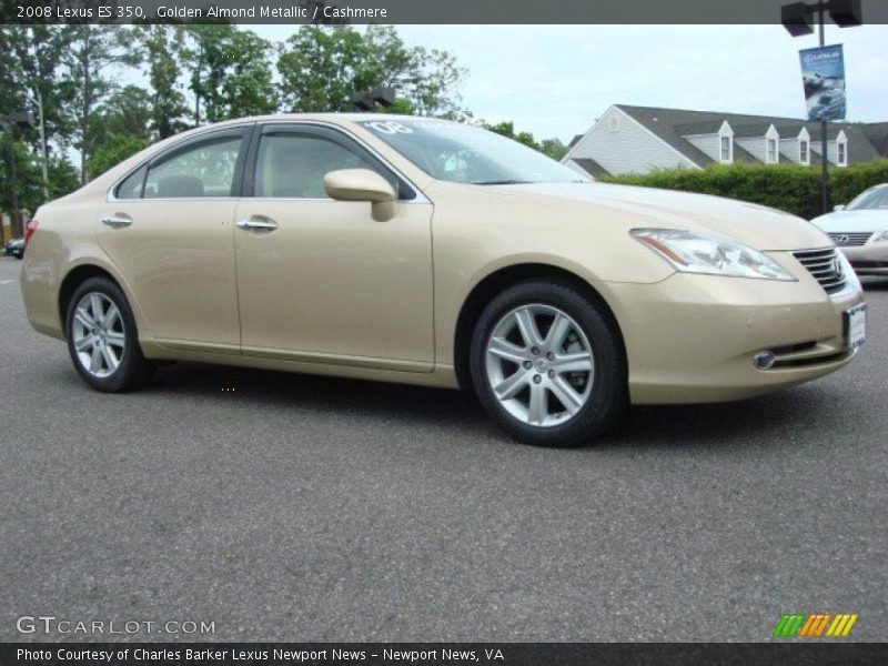 Golden Almond Metallic / Cashmere 2008 Lexus ES 350