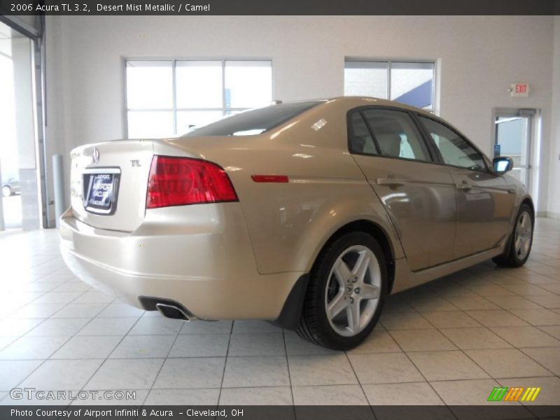Desert Mist Metallic / Camel 2006 Acura TL 3.2