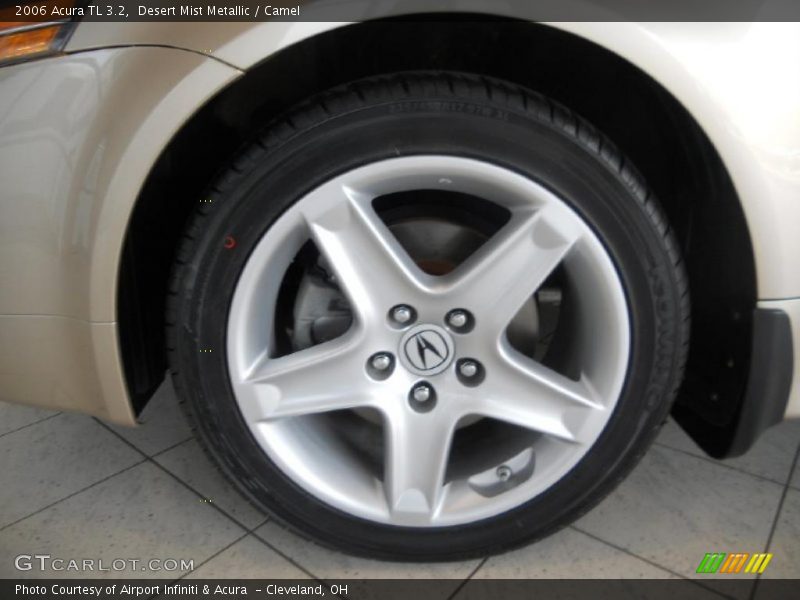 Desert Mist Metallic / Camel 2006 Acura TL 3.2