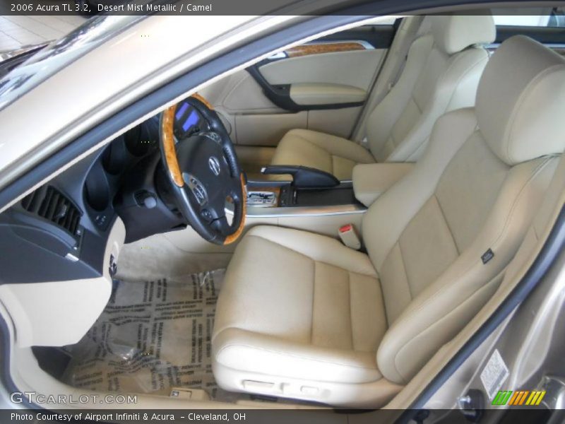 Desert Mist Metallic / Camel 2006 Acura TL 3.2