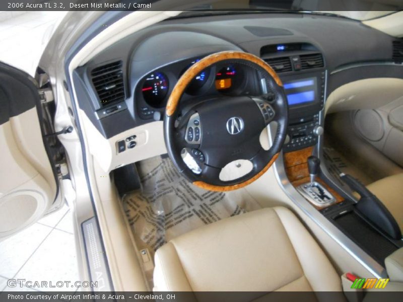 Desert Mist Metallic / Camel 2006 Acura TL 3.2