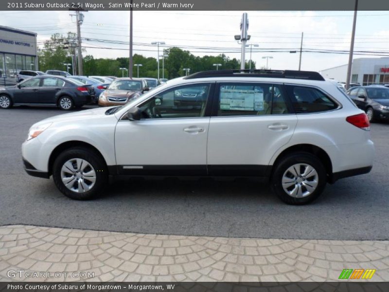  2011 Outback 2.5i Wagon Satin White Pearl