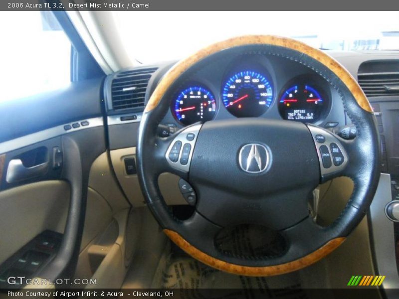 Desert Mist Metallic / Camel 2006 Acura TL 3.2