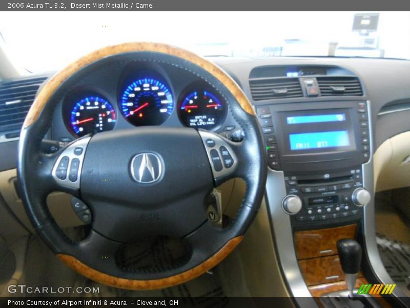 Desert Mist Metallic / Camel 2006 Acura TL 3.2
