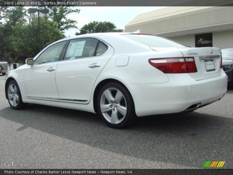 Starfire White Pearl / Cashmere 2008 Lexus LS 460 L