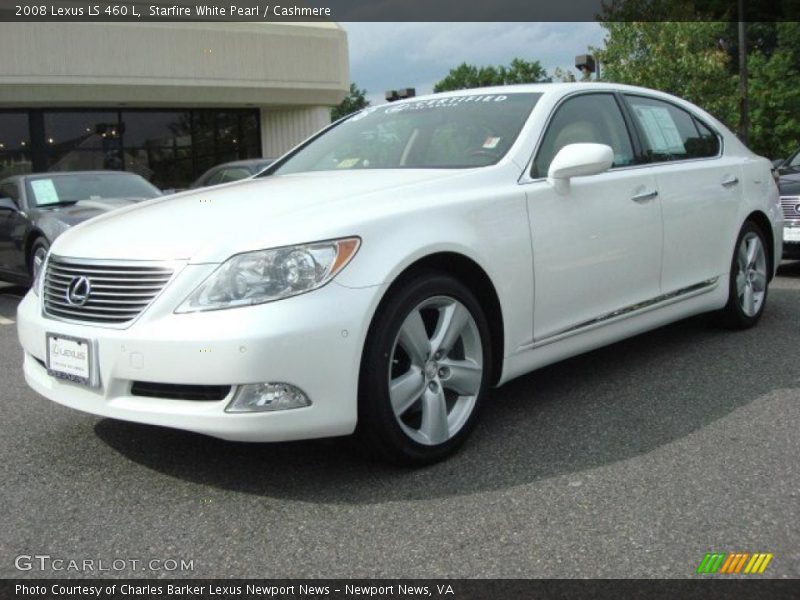 Starfire White Pearl / Cashmere 2008 Lexus LS 460 L