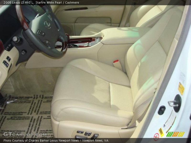 Starfire White Pearl / Cashmere 2008 Lexus LS 460 L