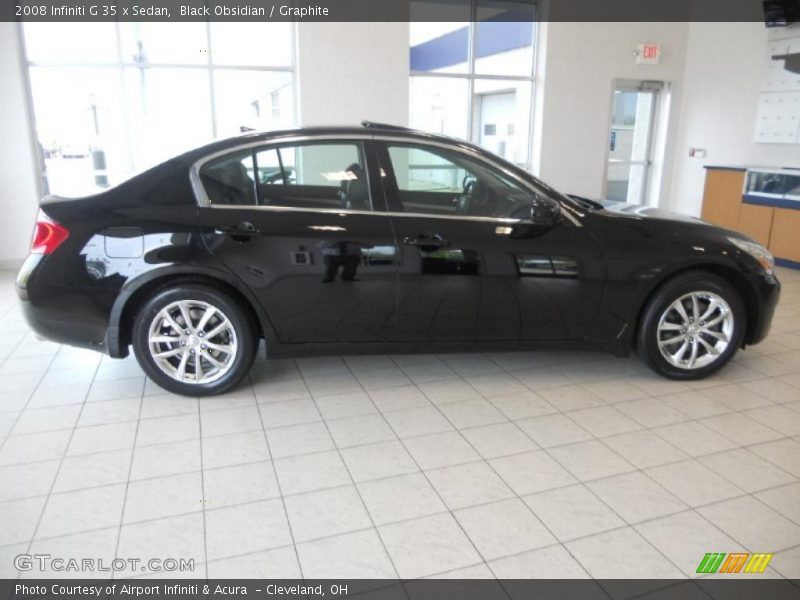 Black Obsidian / Graphite 2008 Infiniti G 35 x Sedan