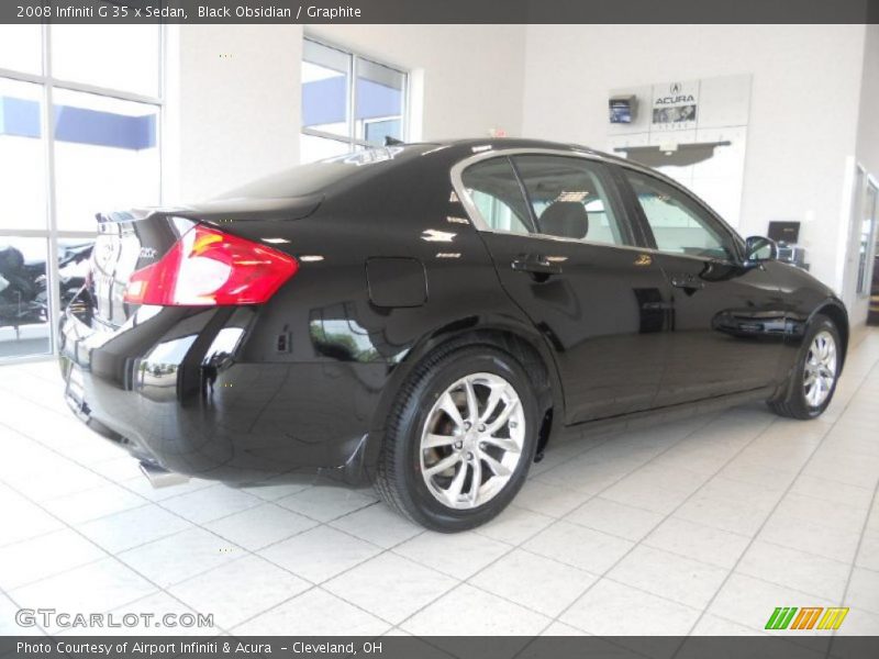 Black Obsidian / Graphite 2008 Infiniti G 35 x Sedan