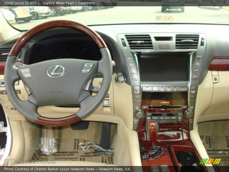 Starfire White Pearl / Cashmere 2008 Lexus LS 460 L