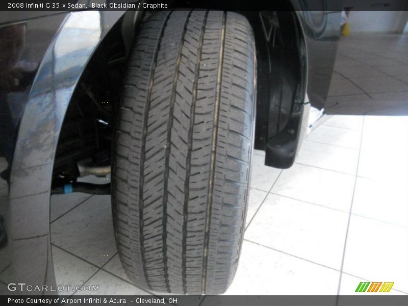 Black Obsidian / Graphite 2008 Infiniti G 35 x Sedan