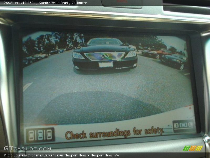 Starfire White Pearl / Cashmere 2008 Lexus LS 460 L