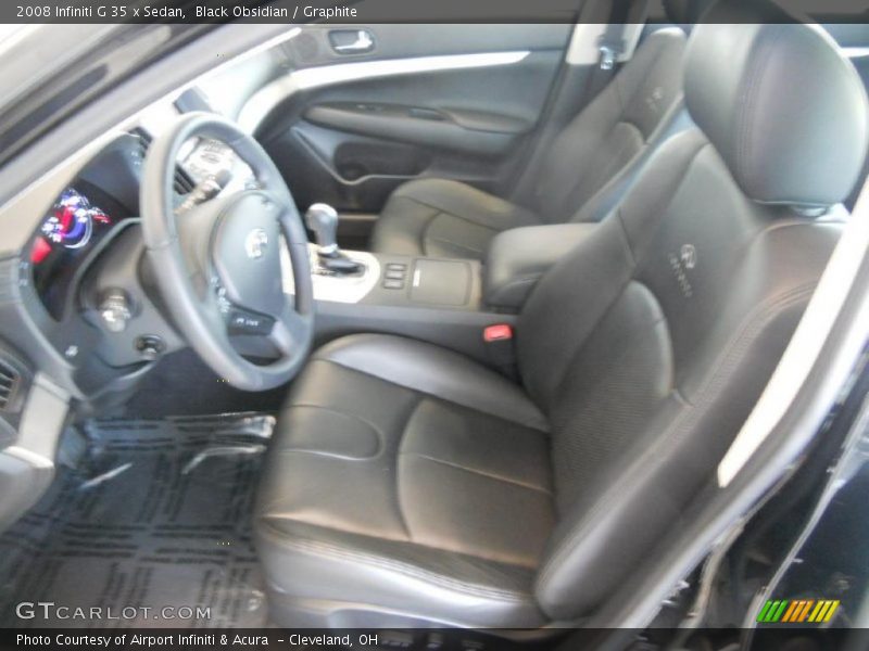 Black Obsidian / Graphite 2008 Infiniti G 35 x Sedan