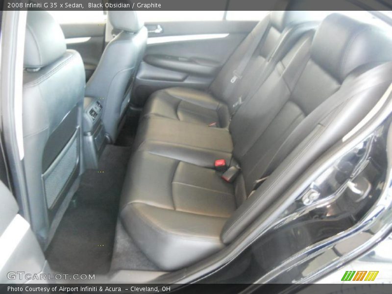 Black Obsidian / Graphite 2008 Infiniti G 35 x Sedan