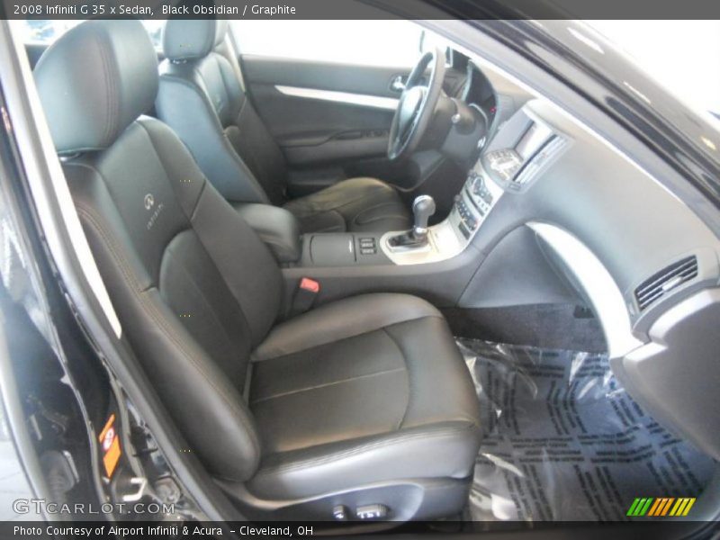 Black Obsidian / Graphite 2008 Infiniti G 35 x Sedan