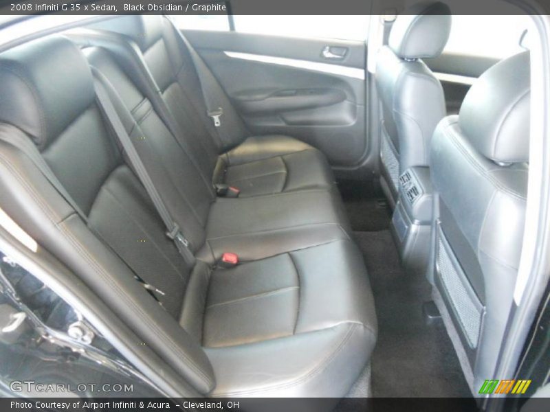 Black Obsidian / Graphite 2008 Infiniti G 35 x Sedan