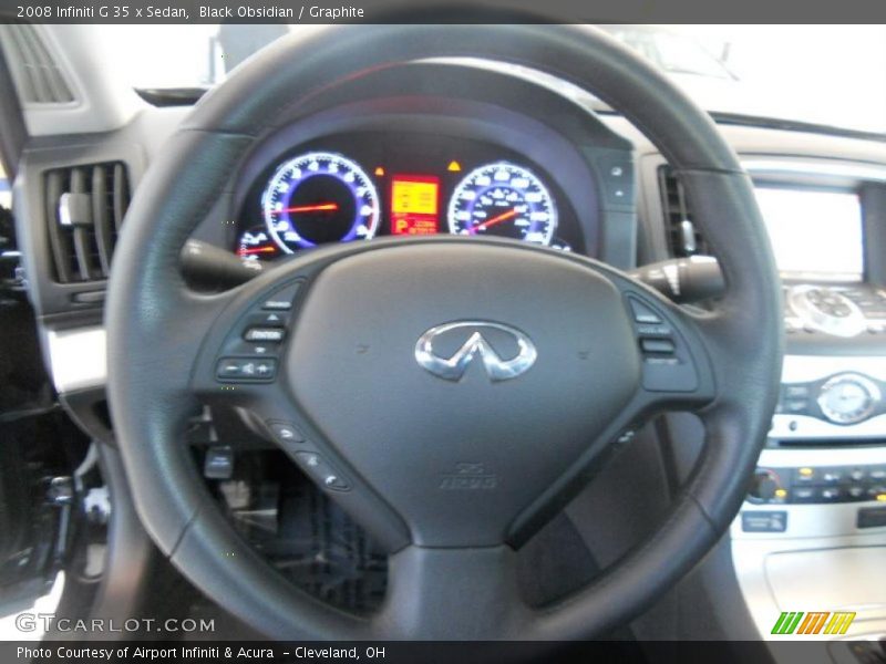 Black Obsidian / Graphite 2008 Infiniti G 35 x Sedan