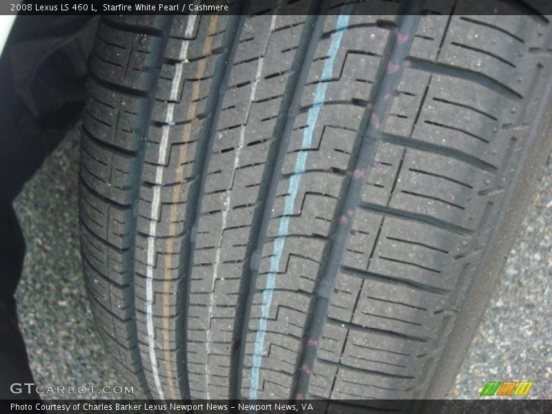 Starfire White Pearl / Cashmere 2008 Lexus LS 460 L