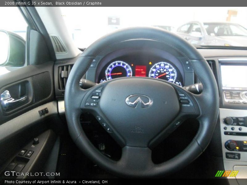 Black Obsidian / Graphite 2008 Infiniti G 35 x Sedan