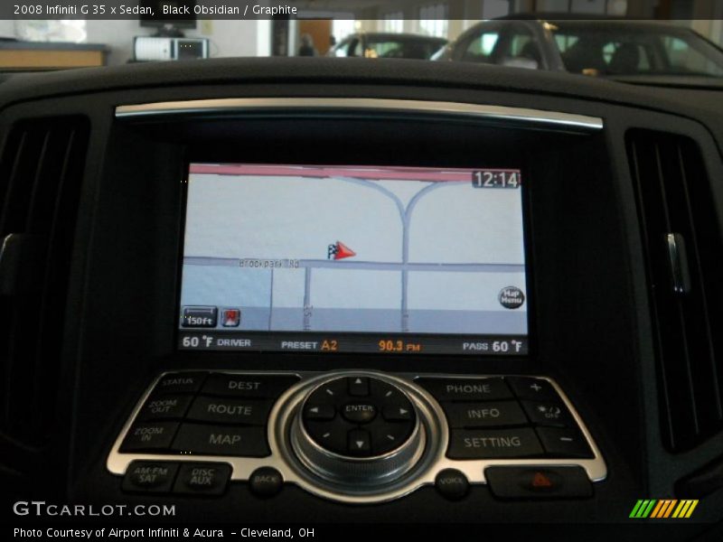 Black Obsidian / Graphite 2008 Infiniti G 35 x Sedan