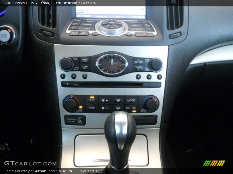 Black Obsidian / Graphite 2008 Infiniti G 35 x Sedan