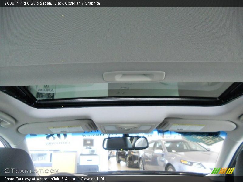 Black Obsidian / Graphite 2008 Infiniti G 35 x Sedan