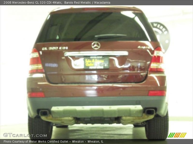 Barolo Red Metallic / Macadamia 2008 Mercedes-Benz GL 320 CDI 4Matic