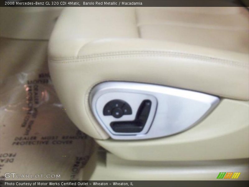 Barolo Red Metallic / Macadamia 2008 Mercedes-Benz GL 320 CDI 4Matic