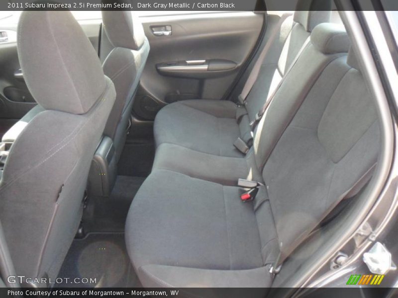 Dark Gray Metallic / Carbon Black 2011 Subaru Impreza 2.5i Premium Sedan