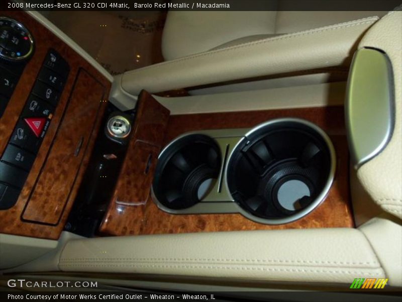 Barolo Red Metallic / Macadamia 2008 Mercedes-Benz GL 320 CDI 4Matic