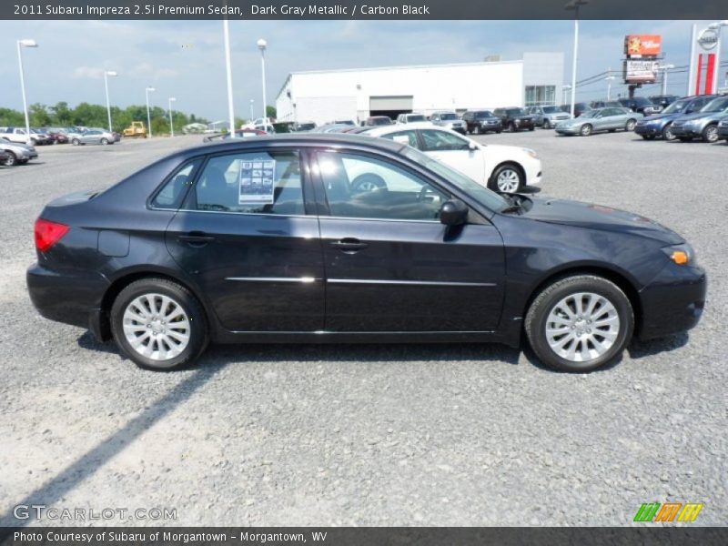 Dark Gray Metallic / Carbon Black 2011 Subaru Impreza 2.5i Premium Sedan