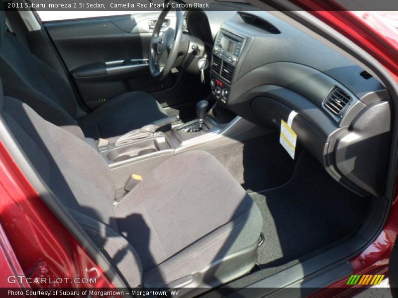 Camellia Red Pearl / Carbon Black 2011 Subaru Impreza 2.5i Sedan