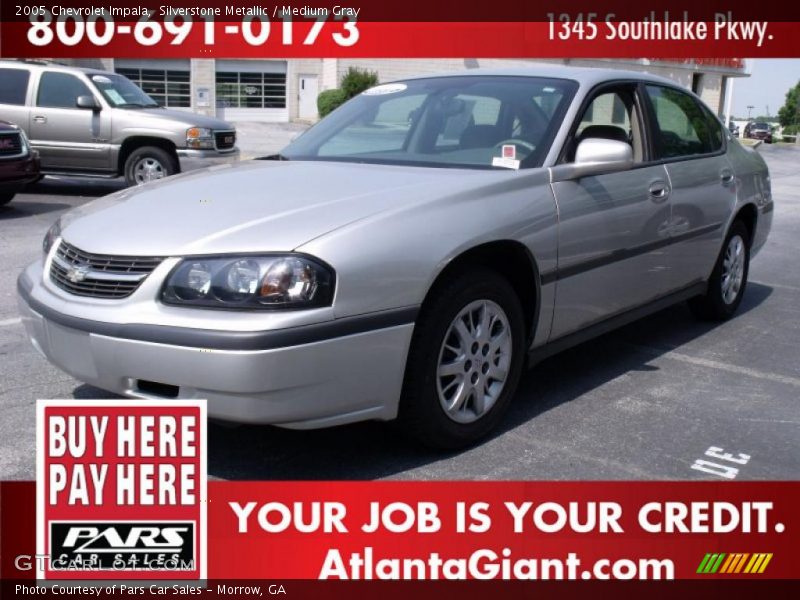 Silverstone Metallic / Medium Gray 2005 Chevrolet Impala